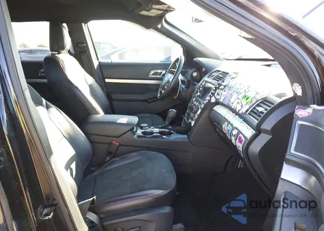 2019 Ford Explorer Xlt z USA, uszkodzony, nr VIN 1FM5K8D84KGA88426